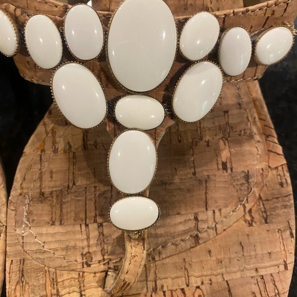 Nina sandals sz.7 1/2 - Picture 3 of 4